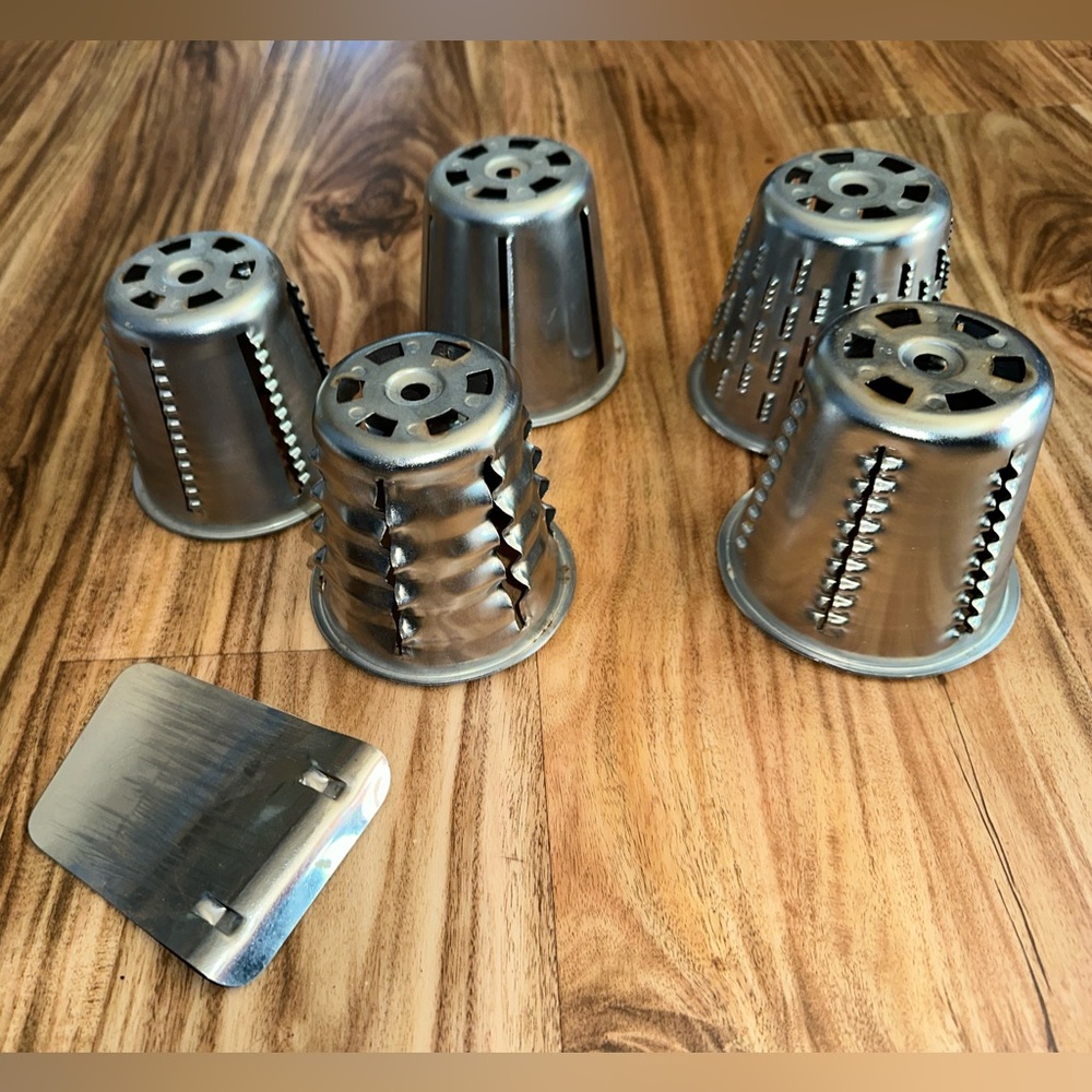 King Kutter Replacement Food Processor Rotor Slicer Shredder Lot x5